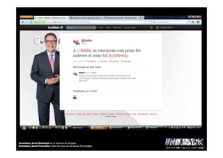 Què hem fet i cap a on volem anar?
Granollers_Acció Municipal en el Consum de Drogues
Granollers_Acció Preventiva sobre els Usos de les Noves Tecnologies
 