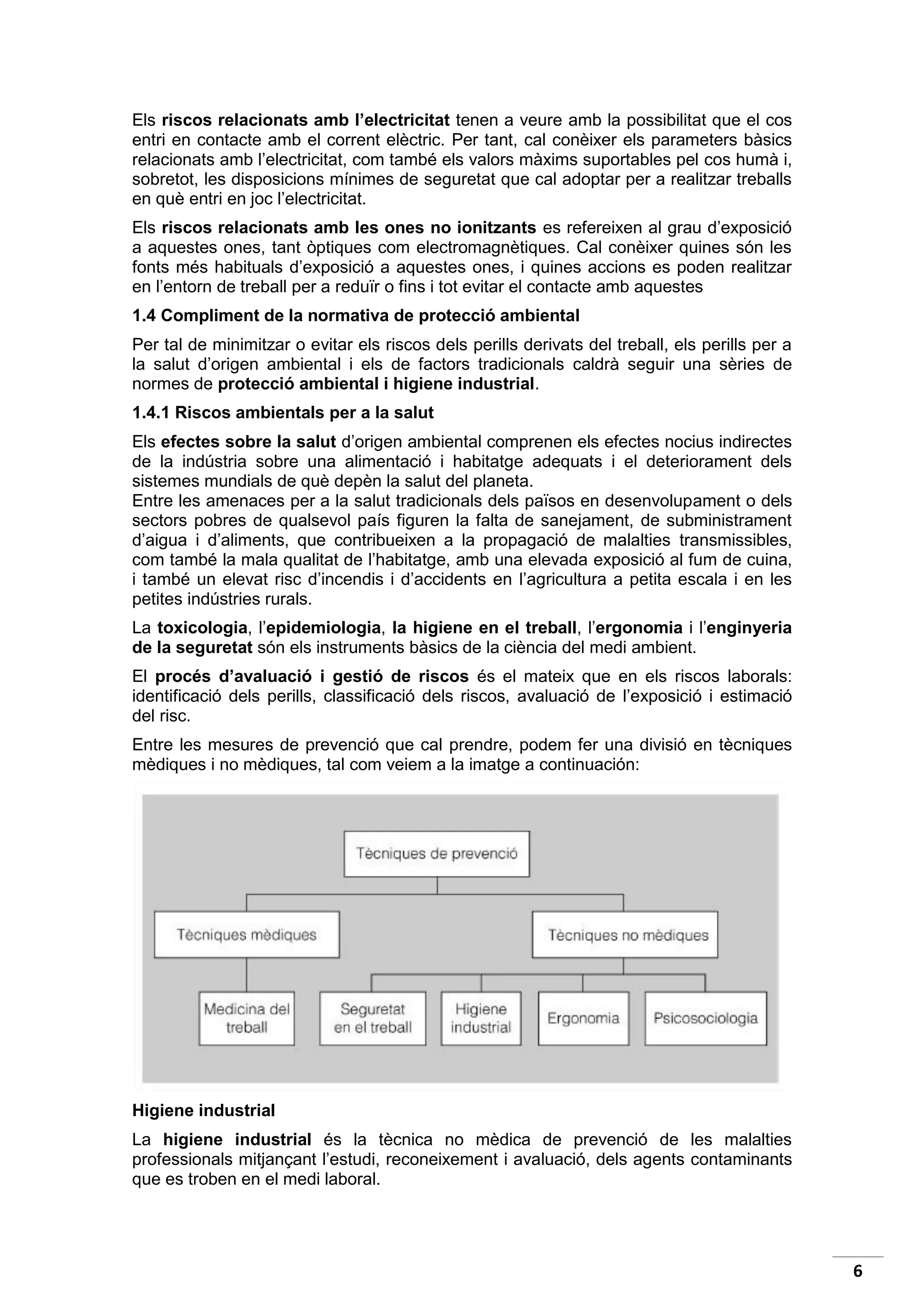 Resum Prevencio Riscos Laborals PDF Resum Prevencio Riscos Laborals PDF
