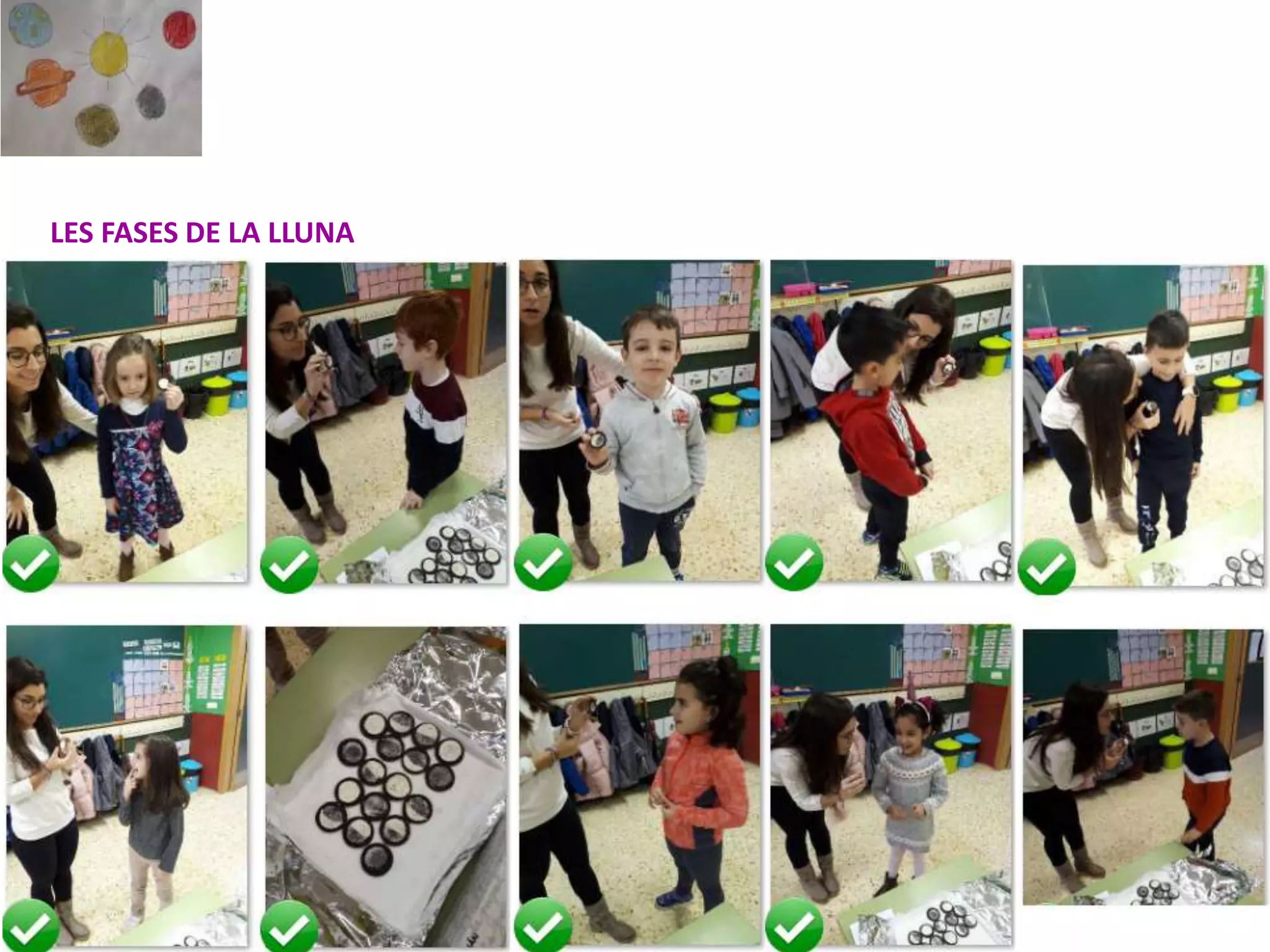 LES FASES DE LA LLUNA
 