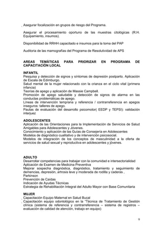 Resumrn Orient.Minsal 2009