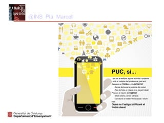 Enllaços d’interès
● Enquesta sobre equipament i ús de tecnologies d’informació i comunicació a les llars
al 2014 (Instituto Nacional de Estadística):
http://www.ine.es/jaxiT3/Datos.htm?path=/t25/p450/base_2011/a2014/l0/&file=01005.px&L=0
● Llei 12/2009, del 10 de juliol, d'Educació (LEC):
http://dogc.gencat.cat/ca/pdogc_canals_interns/pdogc_resultats_fitxa/action=fitxa&mode=
single&documentId=480169&language=ca_ES
● Llei orgànica 15/1999, de 13 de desembre, de protecció de dades de caràcter personal
(LOPD):
http://administraciojusticia.gencat.cat/web/.content/documents/arxius/lo15_1999lopdcp.pdf
● Normativa bàsica sobre protecció de dades als Centres Educatius (Generalitat Cat):
http://educacio.gencat.cat/portal/page/portal/EducacioIntranet/Inici/Normativa/NormativaRelac
ionada/
● Documents per a l’organització i la gestió dels Centres (Generalitat Cat):
http://educacio.gencat.cat/documents/IPCNormativa/DOIGC/PEC_Tecnologies_aprenentatge.
pdf
 