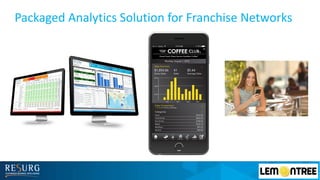 Packaged Analytics Solution for Franchise Networks
 