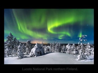Luosto National Park northern Finland.
 