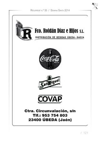 / 121
Resurrexit n.º 35 / Semana Santa 2014
 