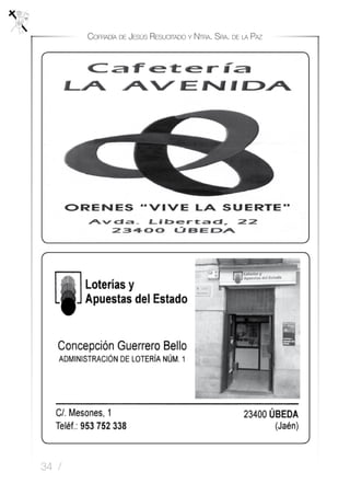 34 /
Cofradía de Jesús Resucitado y Ntra. Sra. de la Paz
 