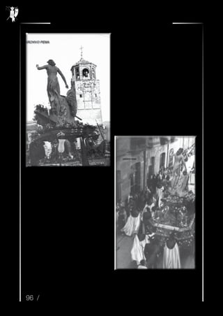 96 /
Cofradía de Jesús Resucitado y Ntra. Sra. de la Paz
Estreno del nuevo trono de Palma Burgos,
aquel 17 de abril de 1960.
El Domingo de Resurreción de 1960,
17 de abril
 