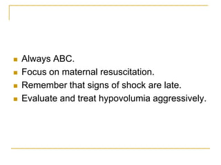 Bradycardic PEA.Defibrillation seldom needed.Pediatric VF suggests:Electrolyte imbalances.