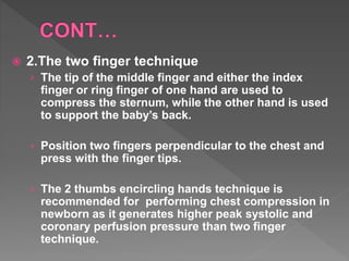 Resuscitation of the newborn | PPTX