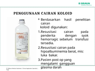resusitasi cairan dasar pada manusiapptx | PPTX