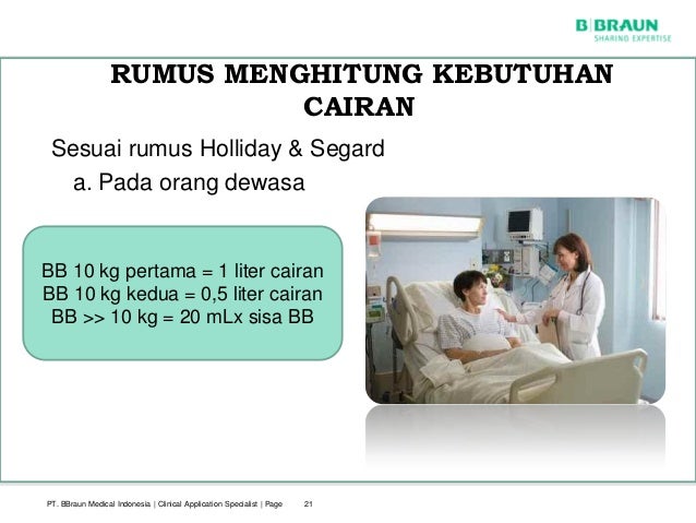 Rumus Kebutuhan Cairan Dewasa Latihan Online
