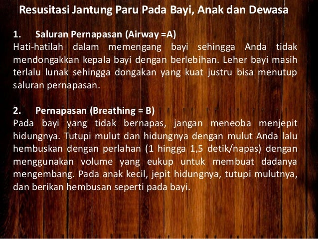 Resusitasi jantung paru