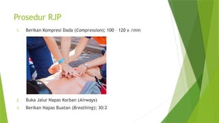 Ppt Rjp Resusitasi Jantung Paru untuk kesehatan. | PPTX