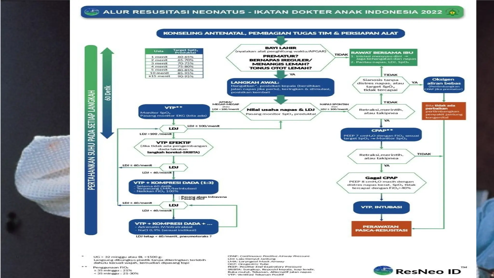 Resusitasi Neonatus Indonesia Versi IDAI 2022 | PPTX