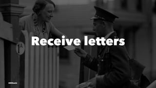 Receive letters
@EliSawic
 
