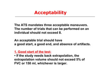 Spirometry Interpretation | PPT