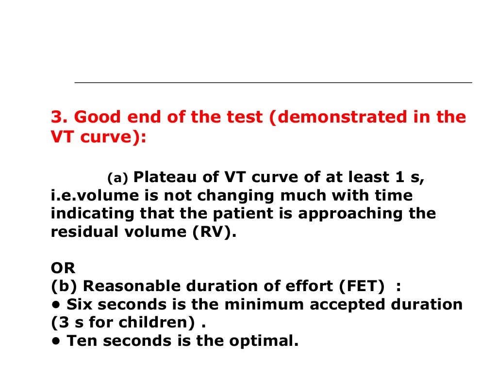 Spirometry Interpretation