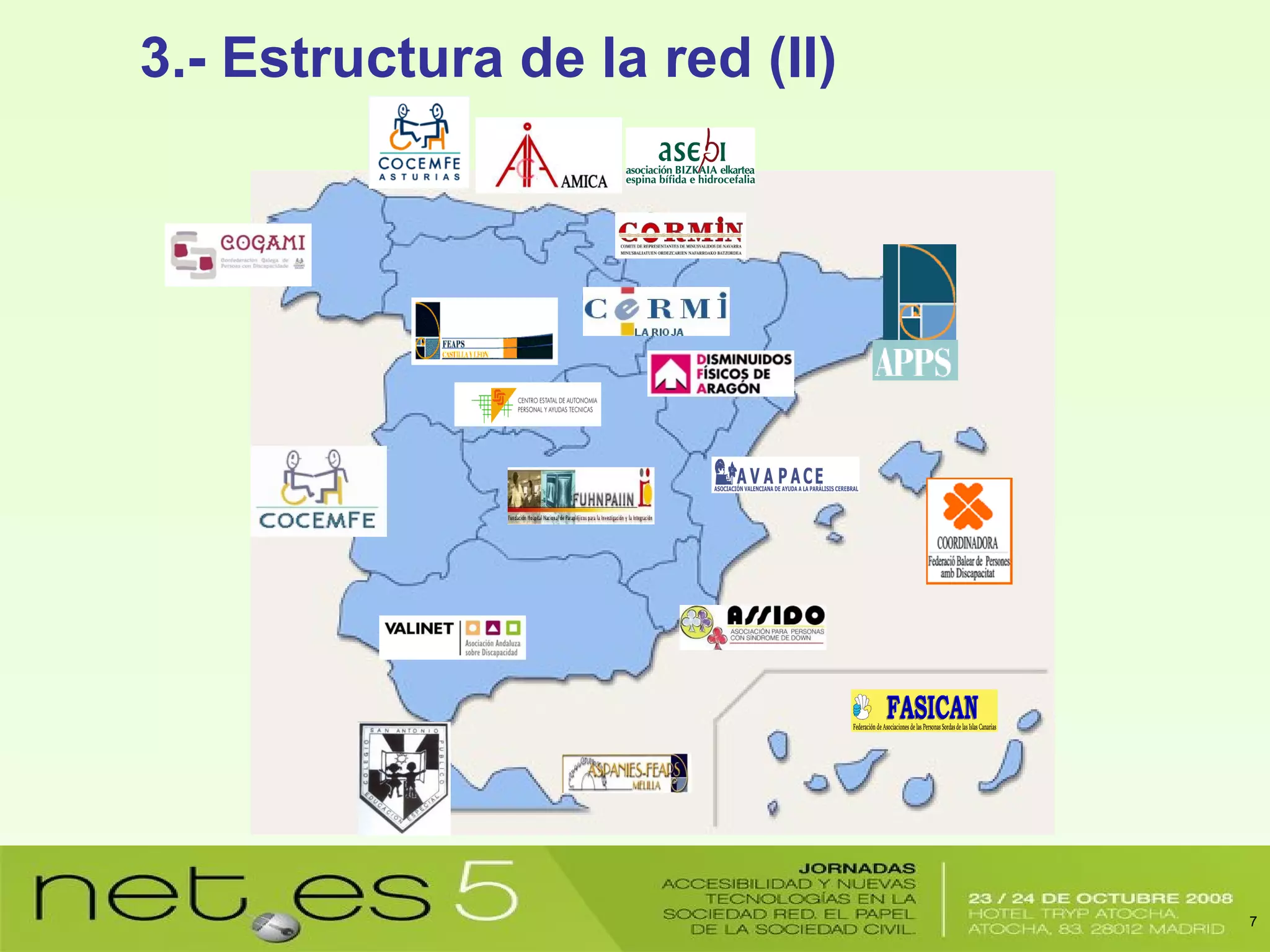 3.- Estructura de la red (II) 