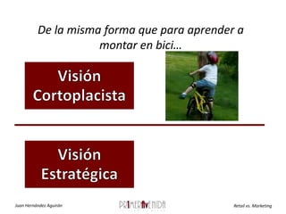 De la misma forma que para aprender a montar en bici… 