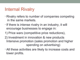 Indistry Rivalry Retail in India : Porter's 5 forces & SWOT | PPT