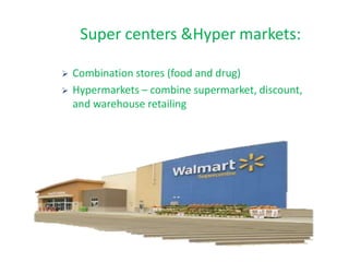 Different types of store retailing | PPTX