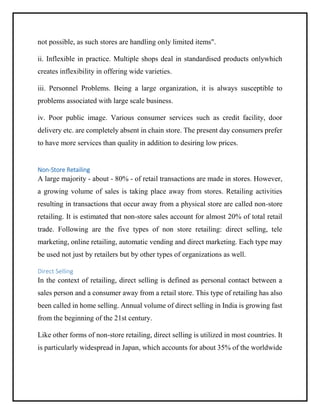 Retail detail | PDF