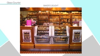 Glass Counter
BAKER’S DELIGHT
 