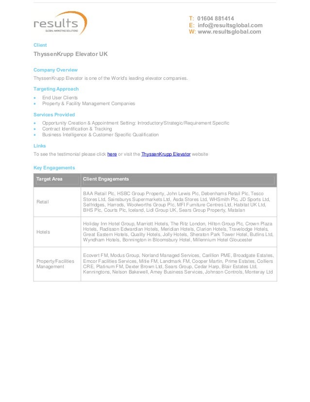 Retail case study interview picture