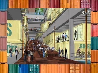 Retail community-incubator -pop up mall new