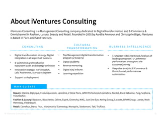 iVentures Consulting is a Management Consulting company dedicated to Digital transformation and E-Commerce
& Omnichannel i...