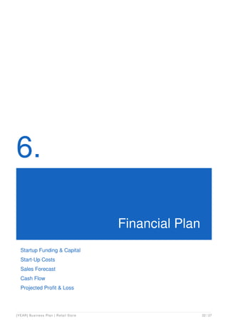 Retail Store Business Plan Example | PDF