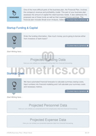 Retail Store Business Plan Example | PDF