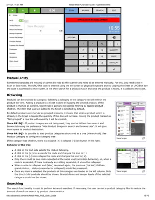 Openbravo Retail Web POS User Guide 2020 | PDF