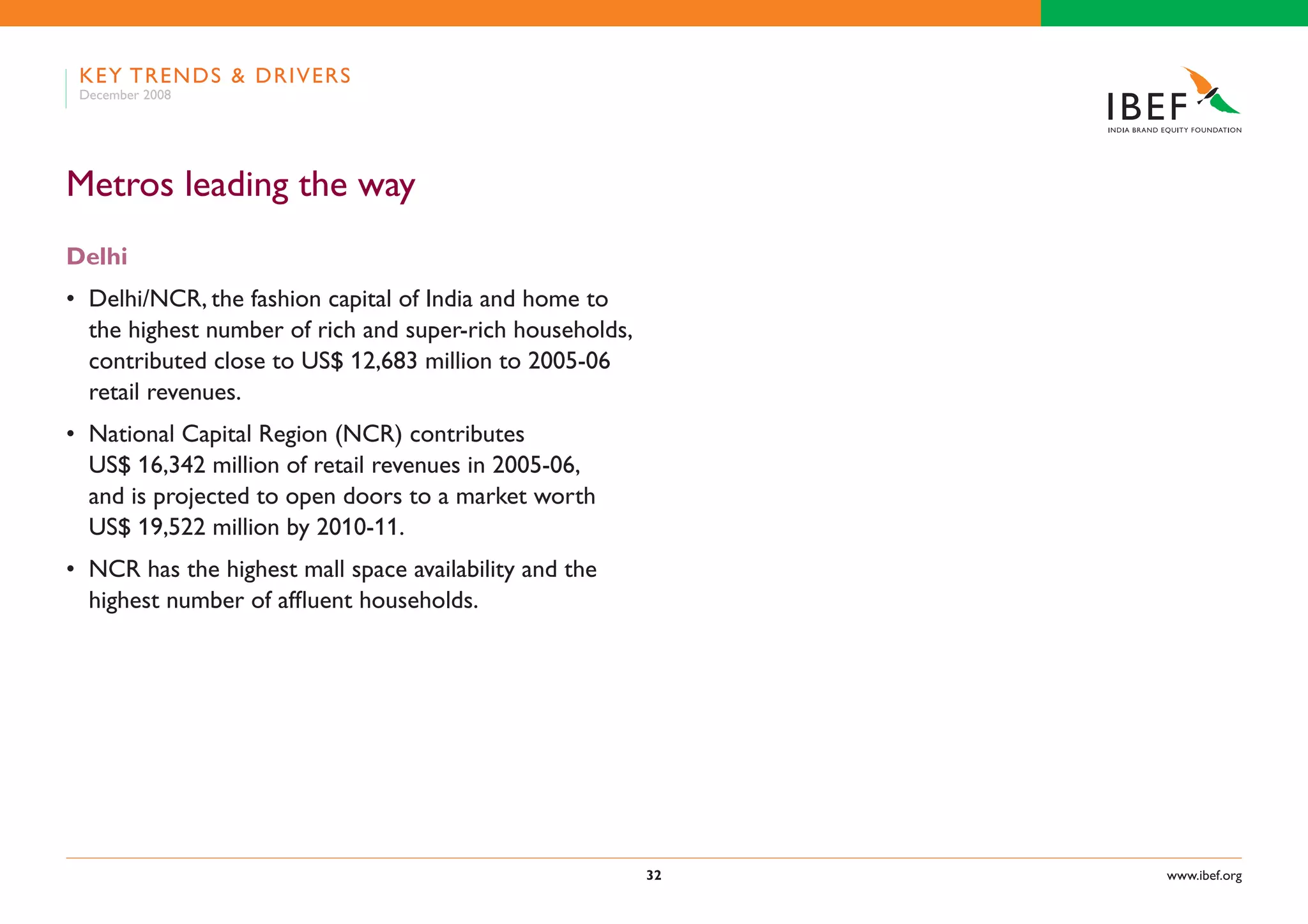 Indian Retail Industry Presentation 060109