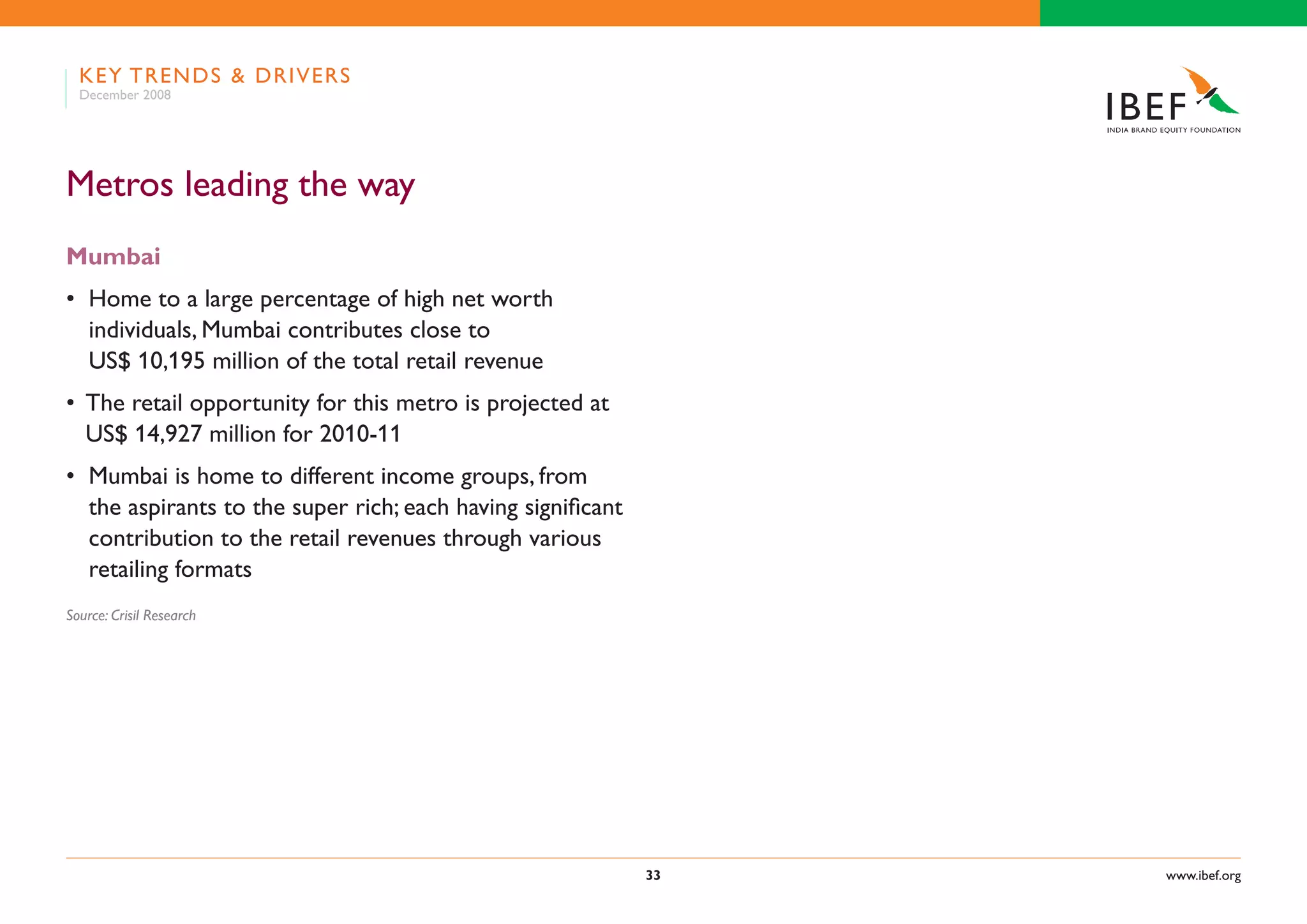 Indian Retail Industry Presentation 060109