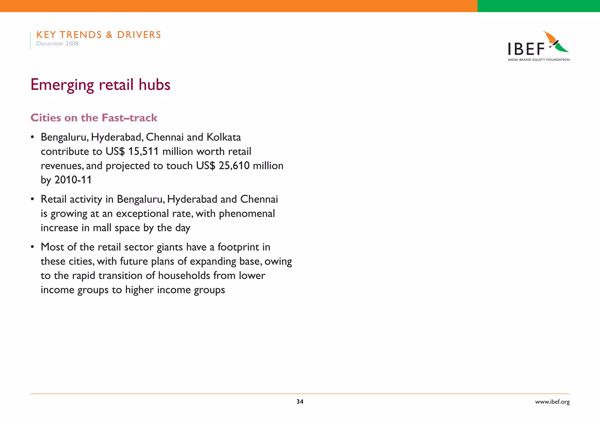 Indian Retail Industry Presentation 060109