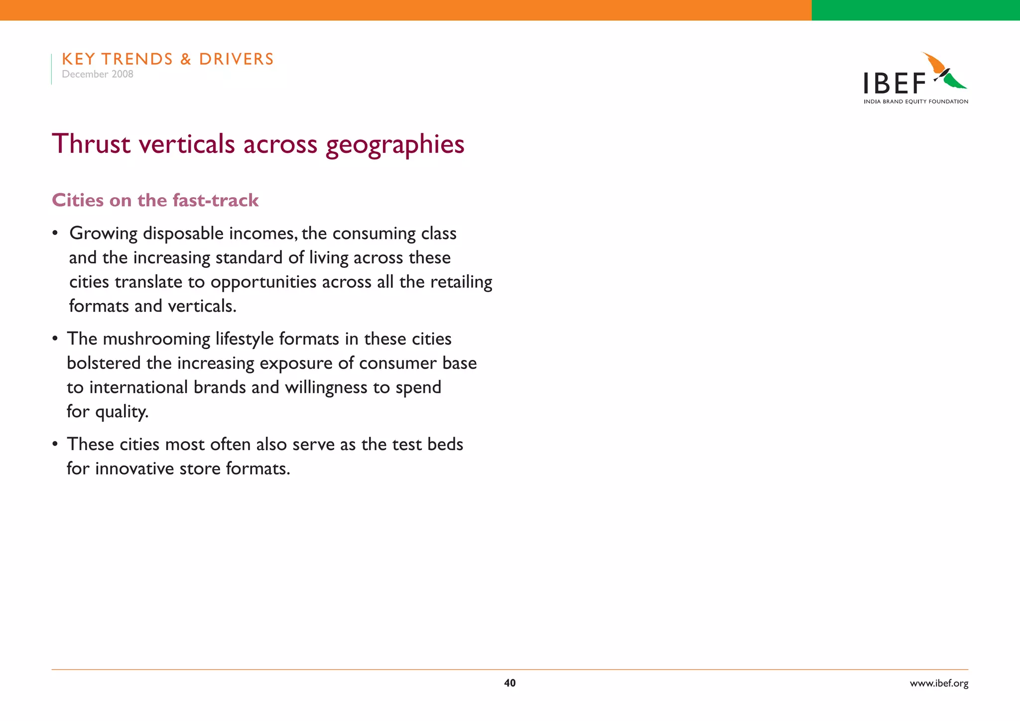 Indian Retail Industry Presentation 060109