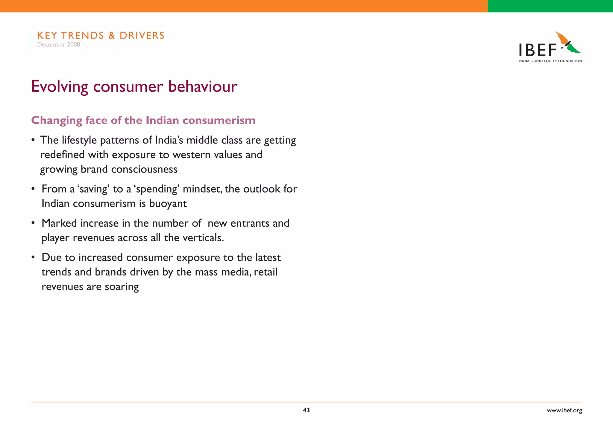 Indian Retail Industry Presentation 060109