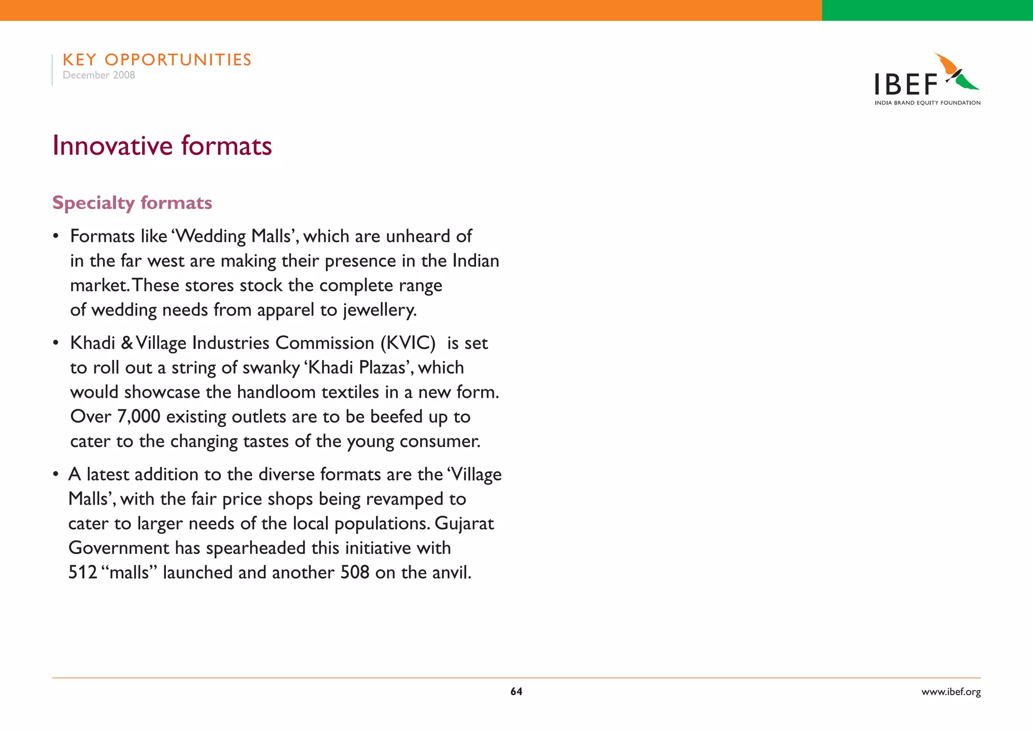 Indian Retail Industry Presentation 060109