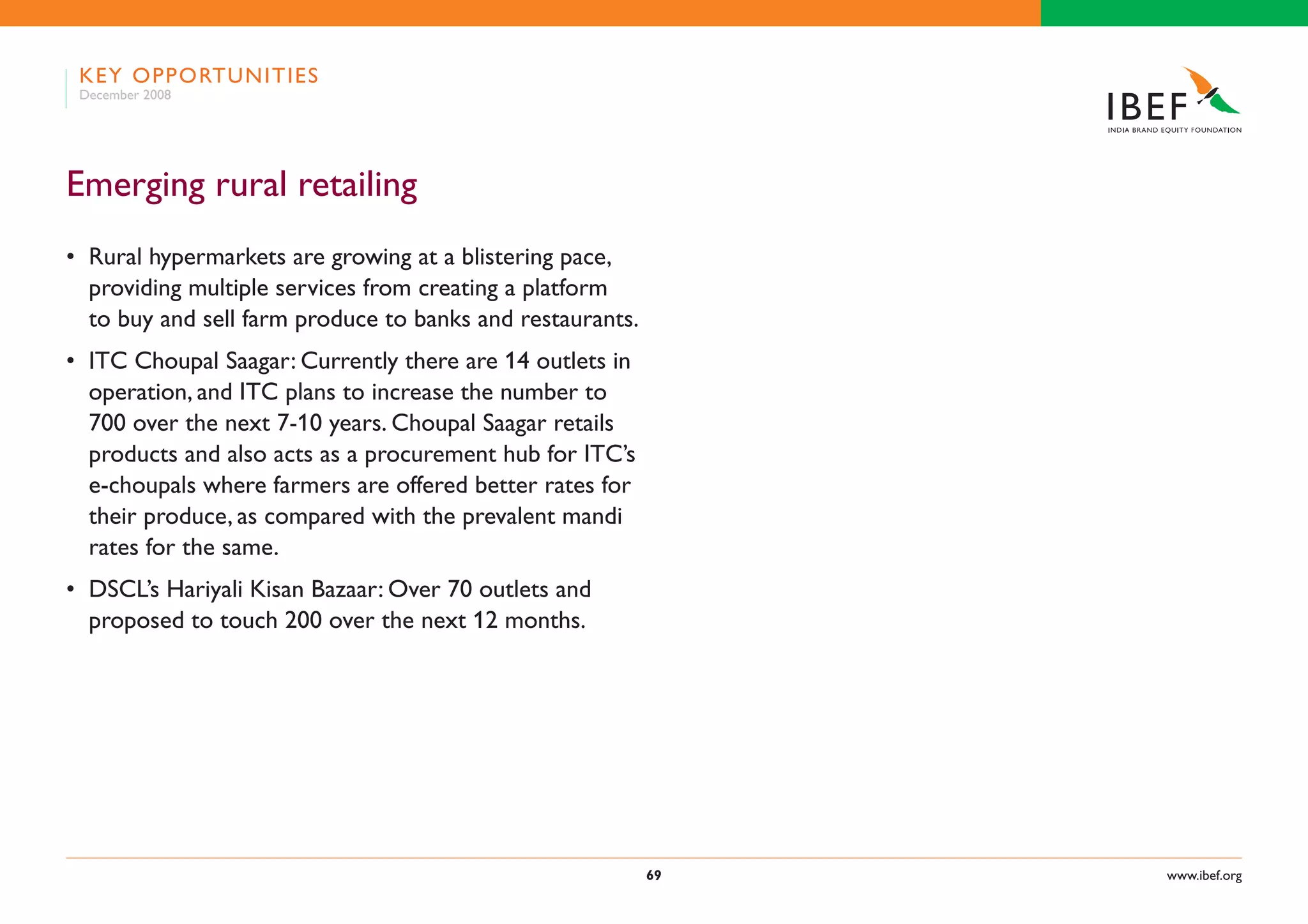 Indian Retail Industry Presentation 060109