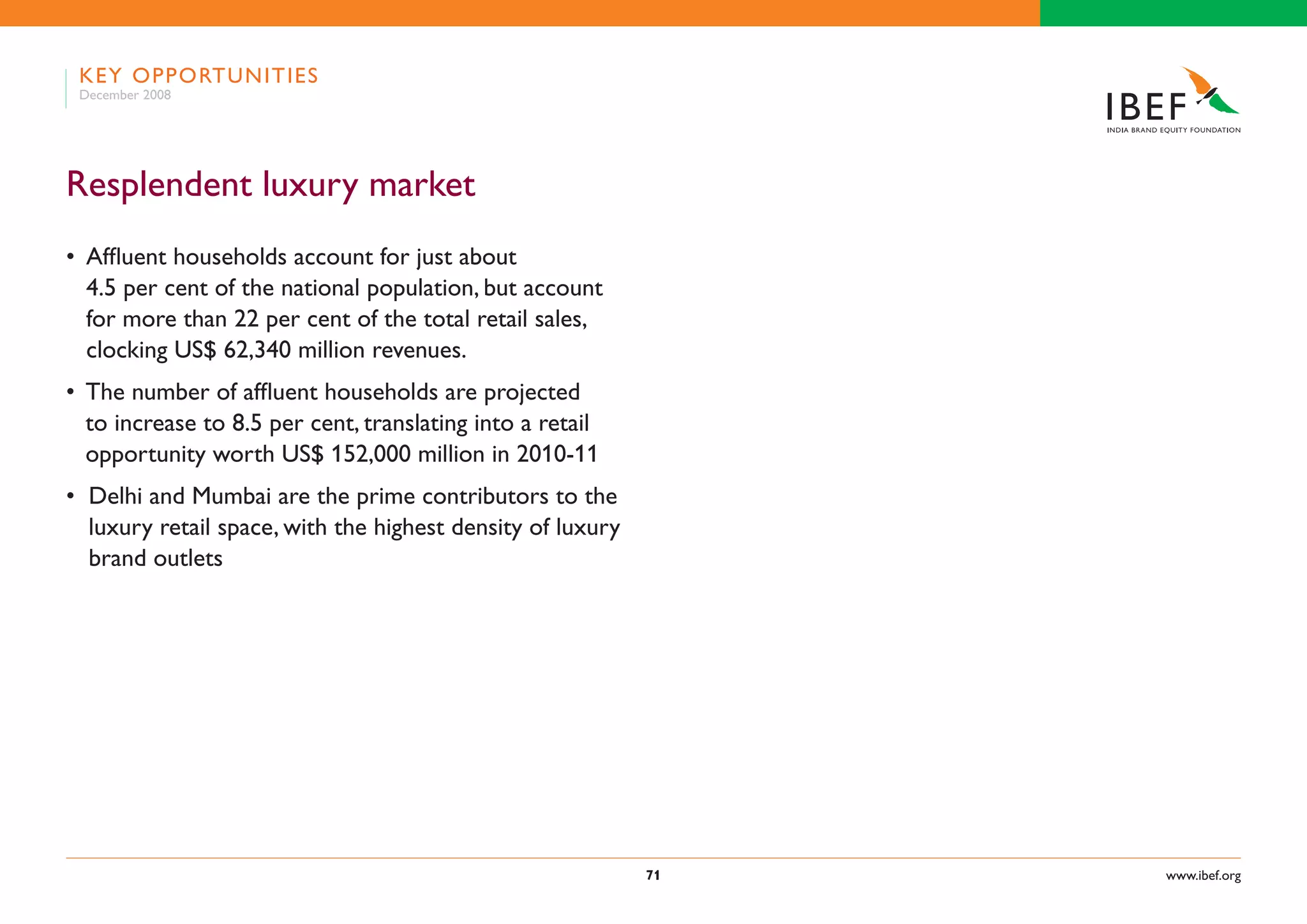 Indian Retail Industry Presentation 060109
