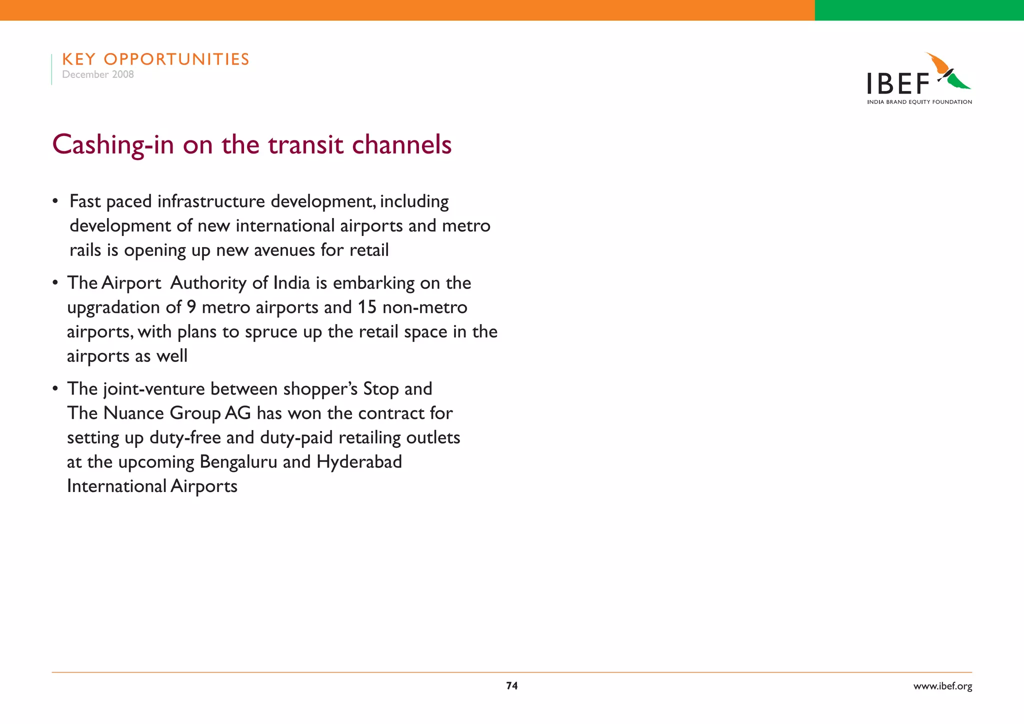 Indian Retail Industry Presentation 060109