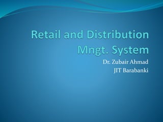 Dr. Zubair Ahmad
JIT Barabanki
 