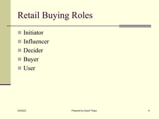 Retail Consumer Behavior.ppt