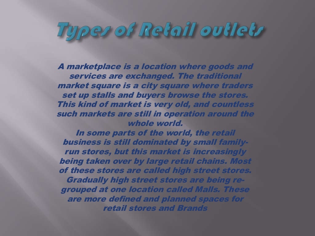 Retail definition