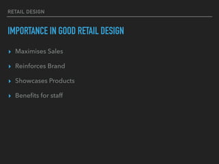 Retail design - An Overview | PDF