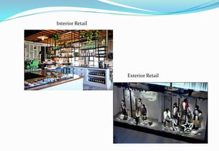 Interior Retail
Exterior Retail
 