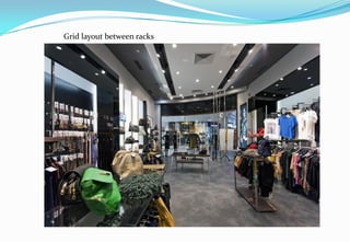 Grid layout between racks
 