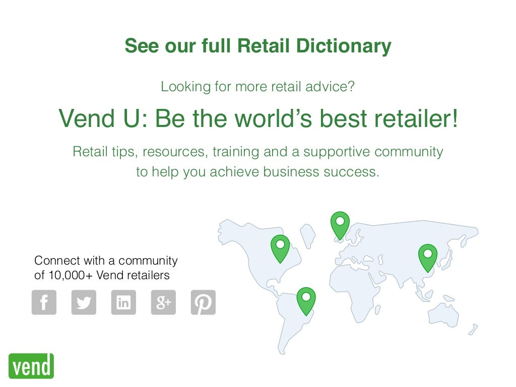 Retail Dictionary 40 Retail Terms Every Modern Retailer Needs To Know