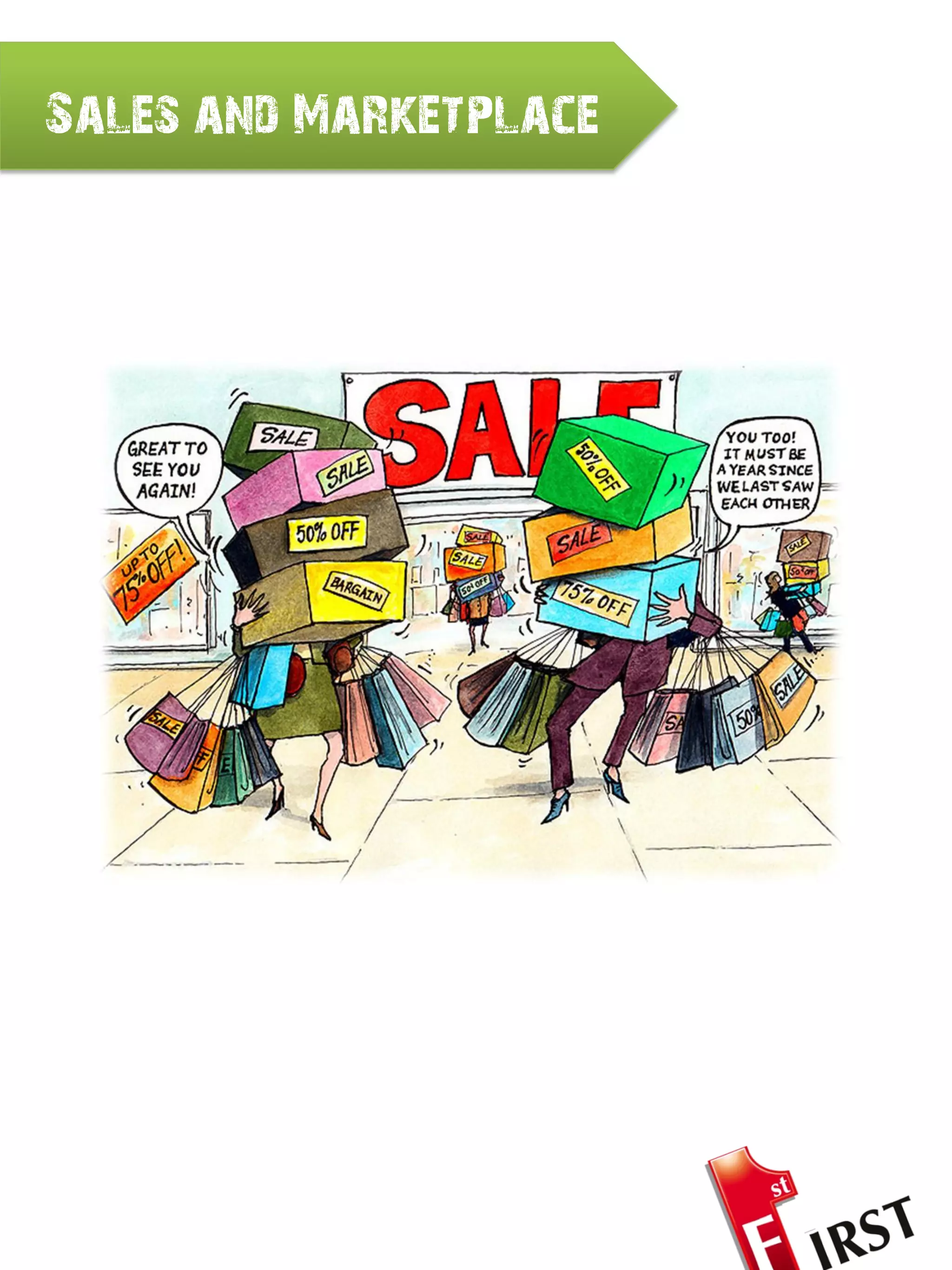 Sales and Marketplace




                        4
 