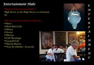  F&B / Service – Shiro, Hard Rock, Leopold, Zenzi, Dhuan, Tony Ka Dhabba